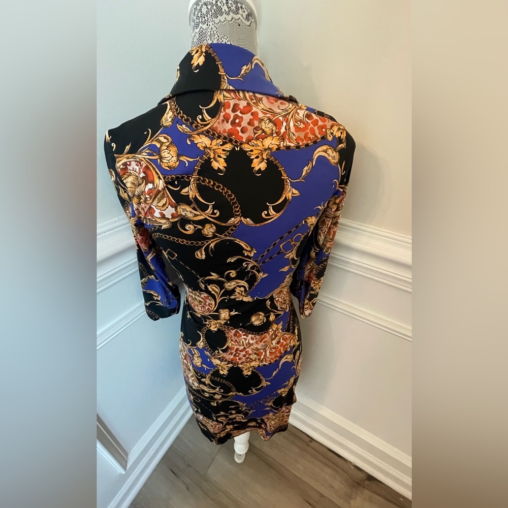 Forever 21 Baroque Womens Printed Dress Size S - Picture 3 of 3